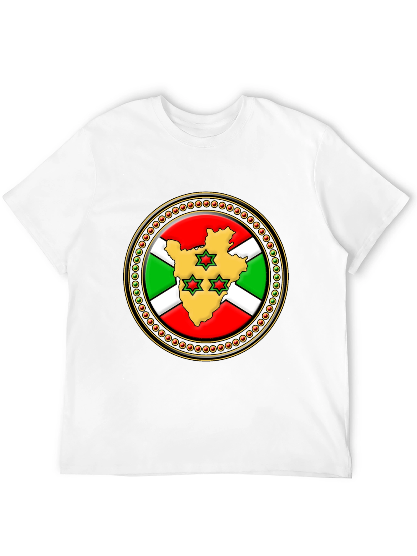 Burundi Flag T-Shirt - Africa Pride