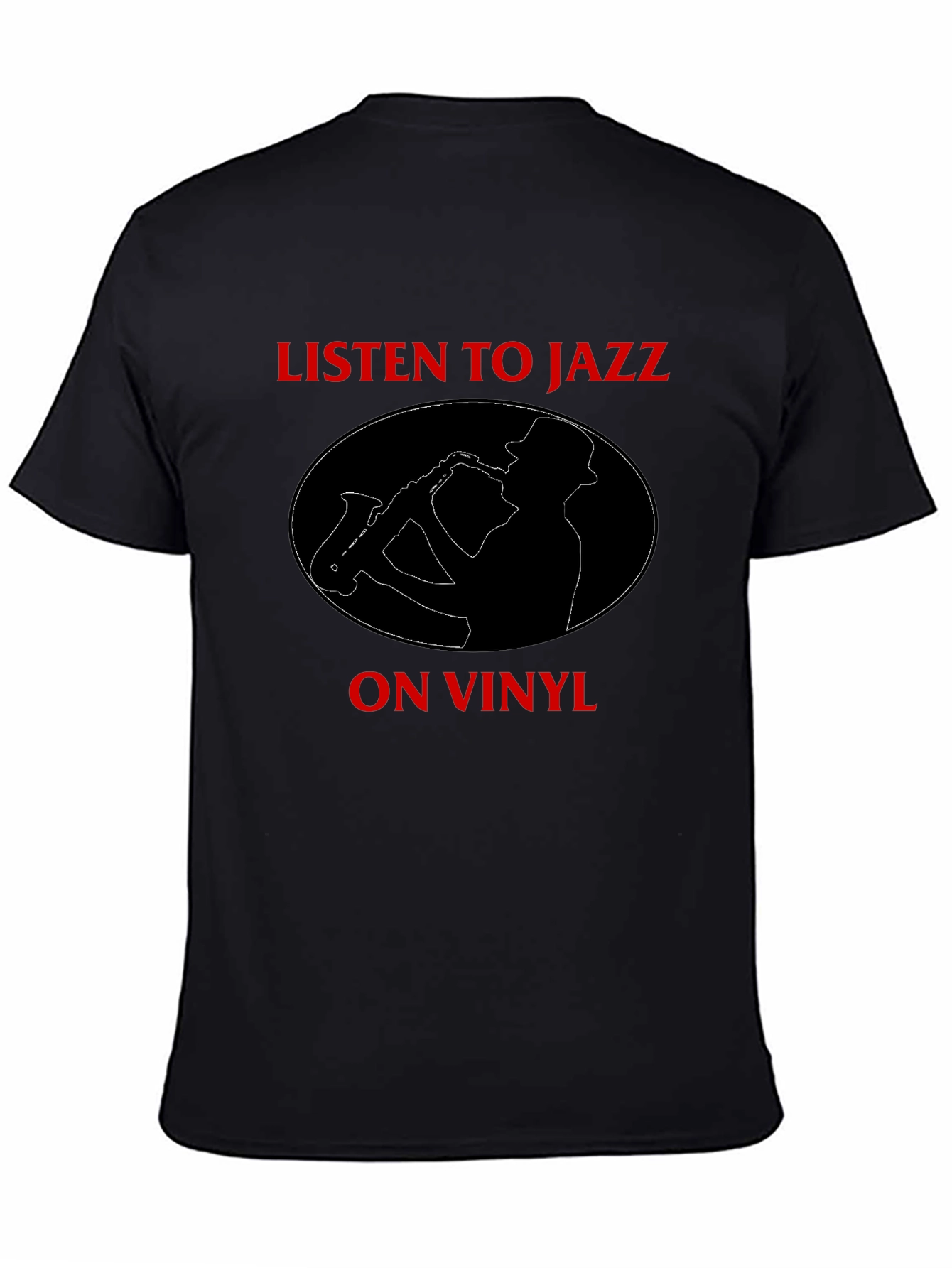 Listen to Jazz on Vinyl T-Shirt - Retro Music Tee