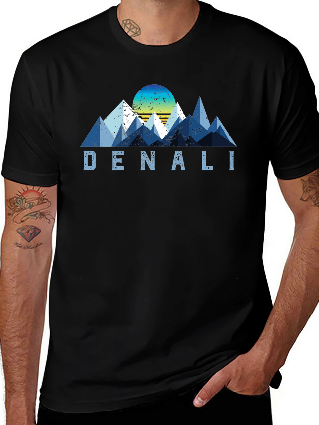 Denali Graphic T-Shirt - Mountain Adventure Tee