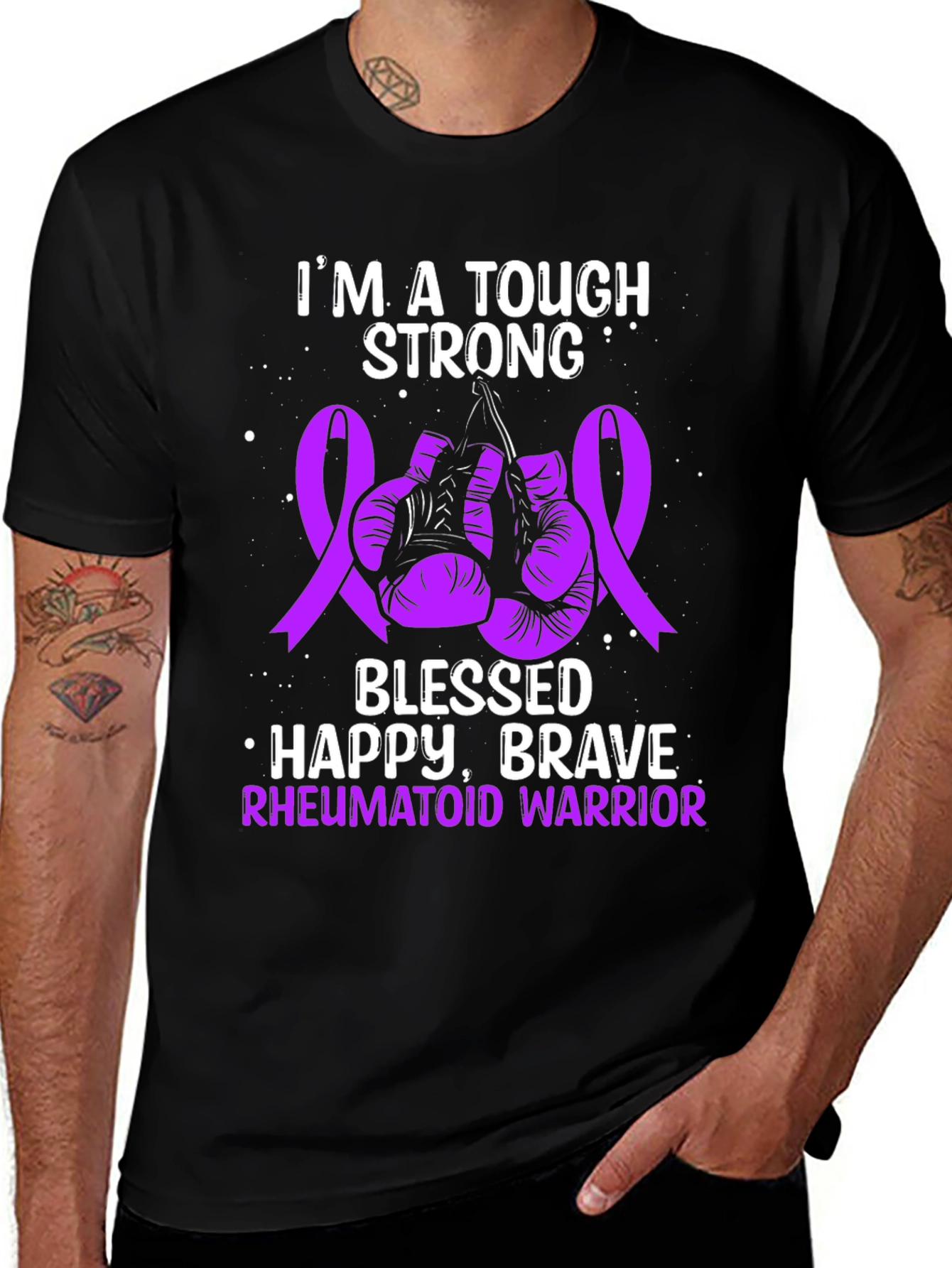 Tough Strong Rheumatoid Warrior T-Shirt