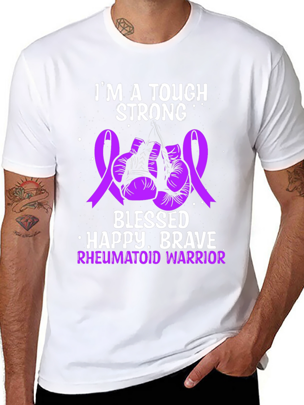 Tough Strong Rheumatoid Warrior T-Shirt