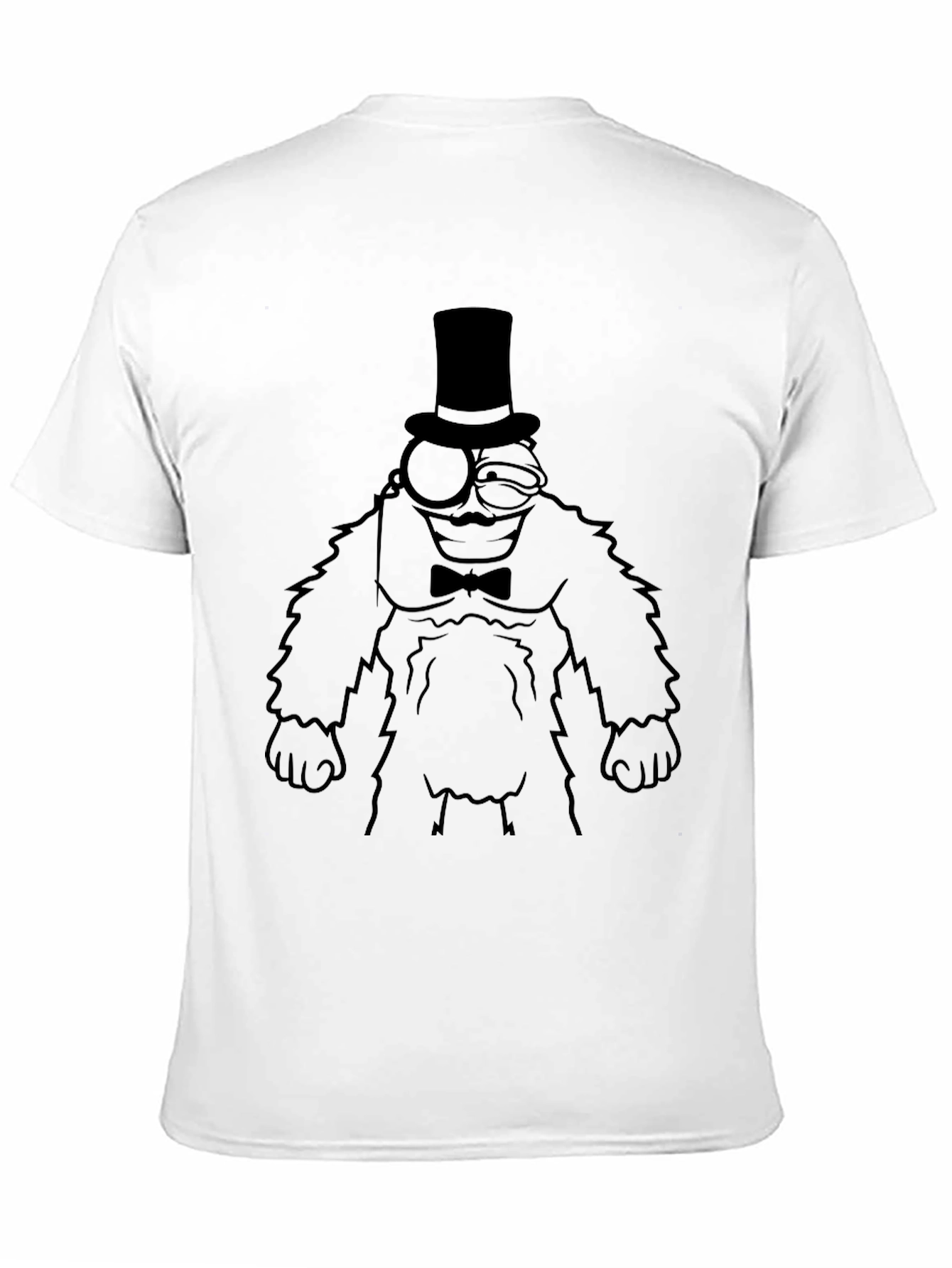 Cartoon Character T-Shirt - Black