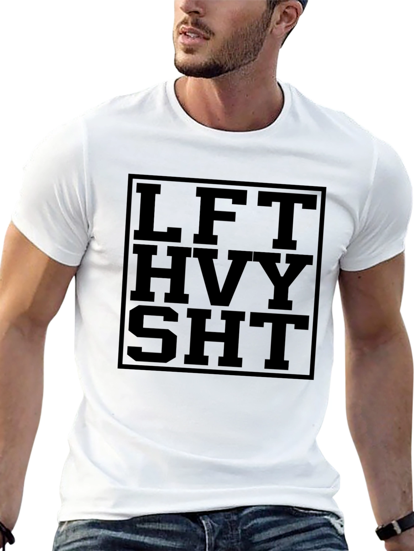 Lift Heavy SHT Black T-Shirt