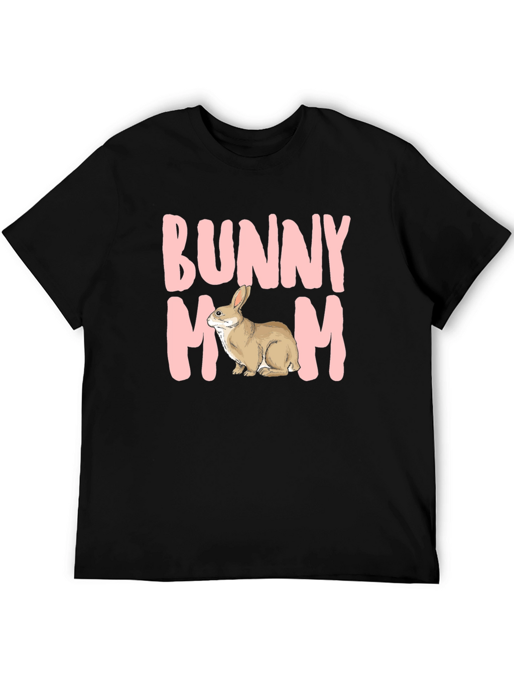 Bunny Mom T-Shirt - Cute Rabbit Graphic Tee