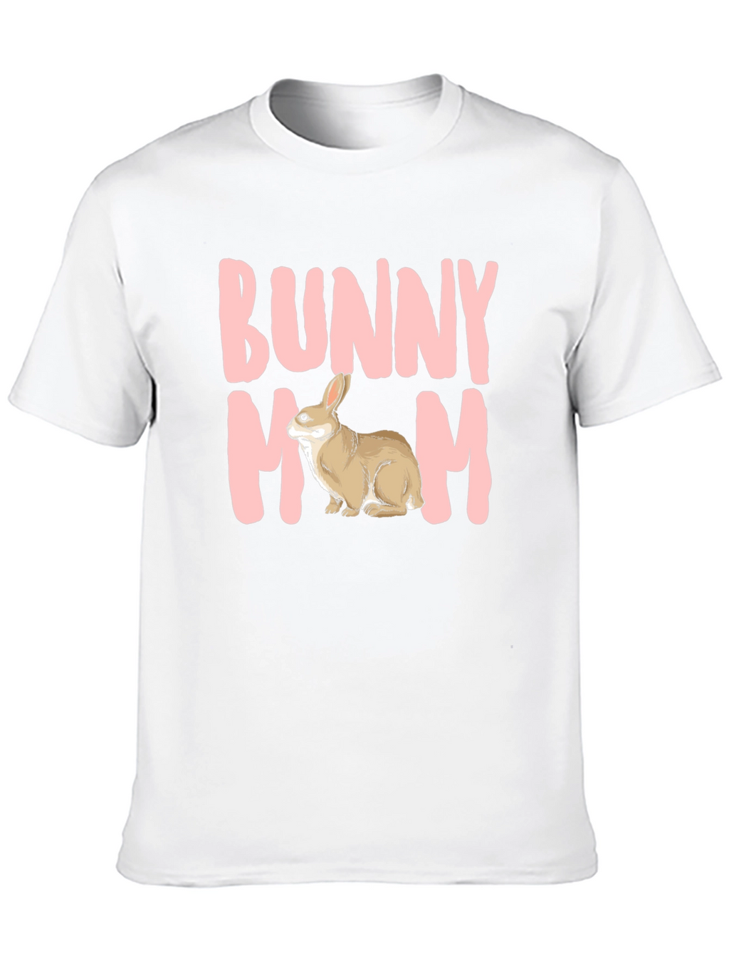 Bunny Mom T-Shirt - Cute Rabbit Graphic Tee