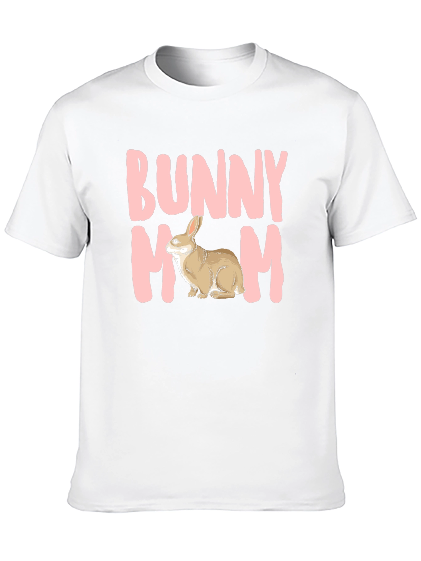 Bunny Mom T-Shirt - Cute Rabbit Graphic Tee