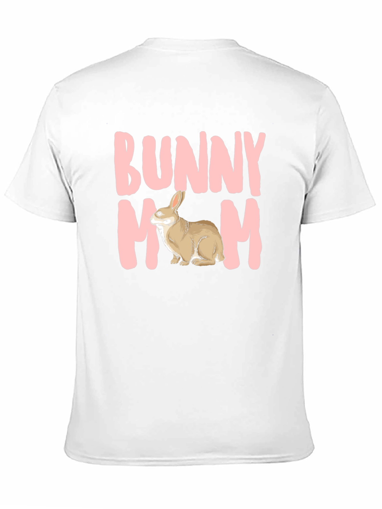 Bunny Mom T-Shirt - Cute Rabbit Graphic Tee