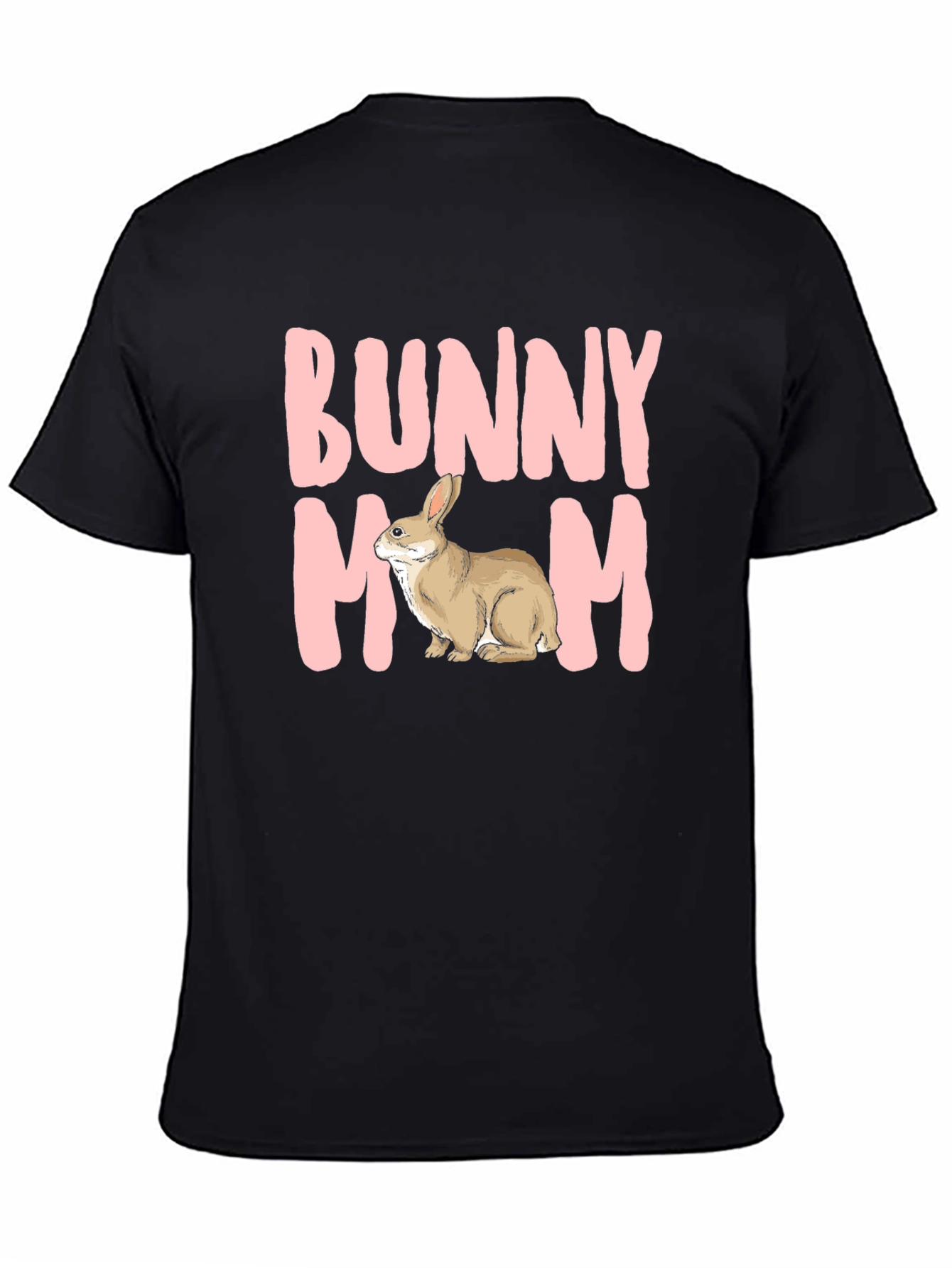 Bunny Mom T-Shirt - Cute Rabbit Graphic Tee