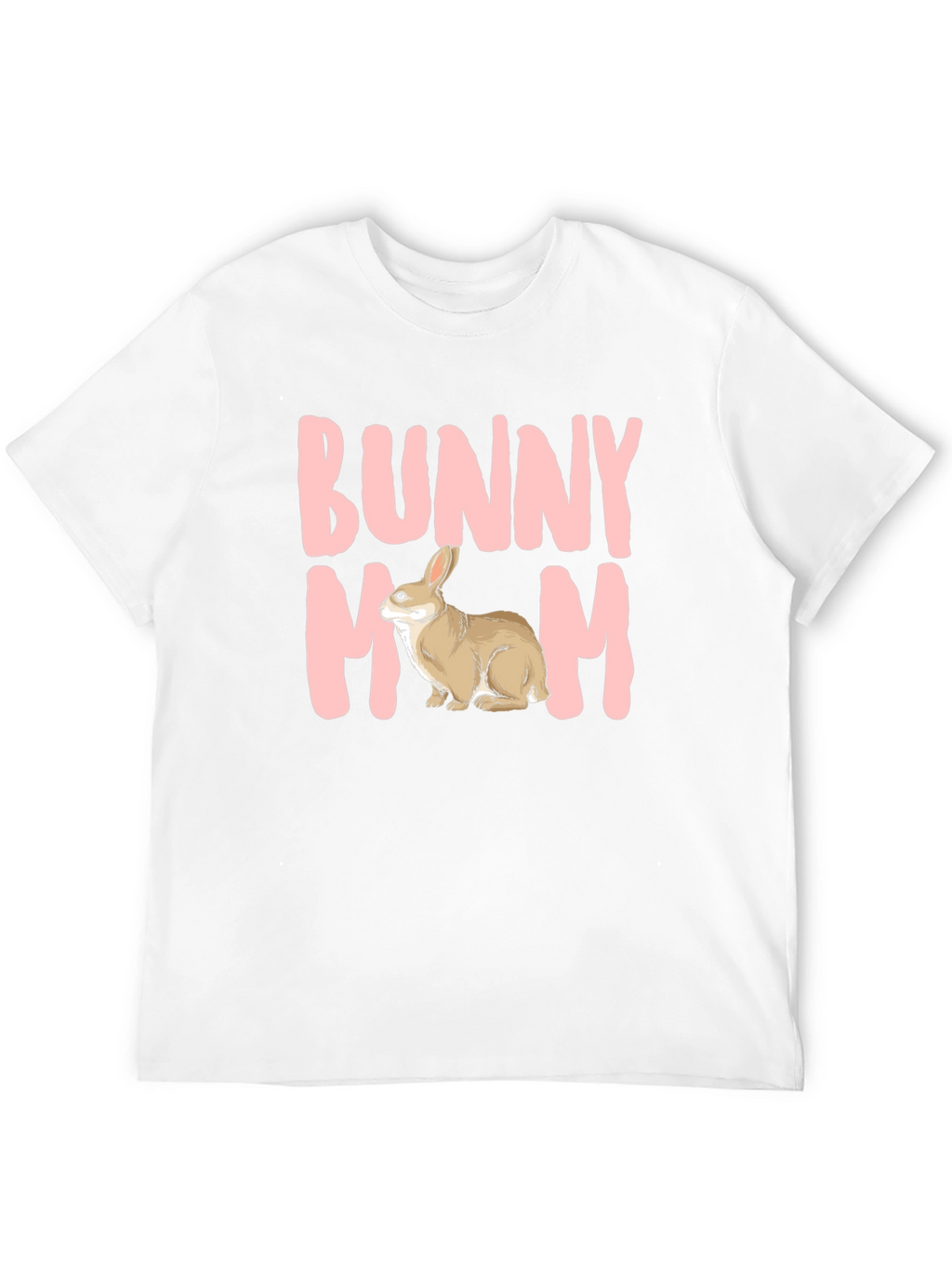 Bunny Mom T-Shirt - Cute Rabbit Graphic Tee