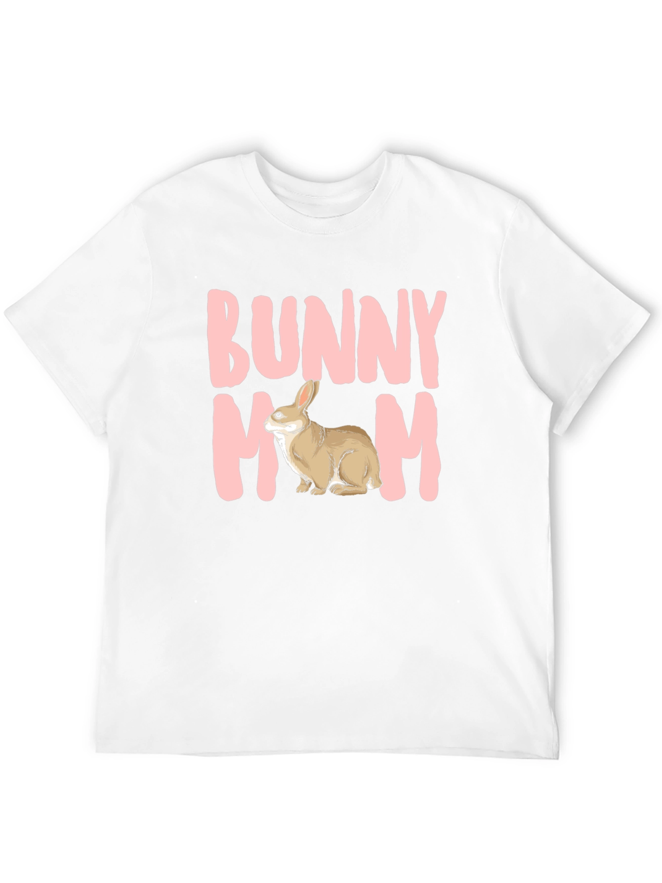 Bunny Mom T-Shirt - Cute Rabbit Graphic Tee