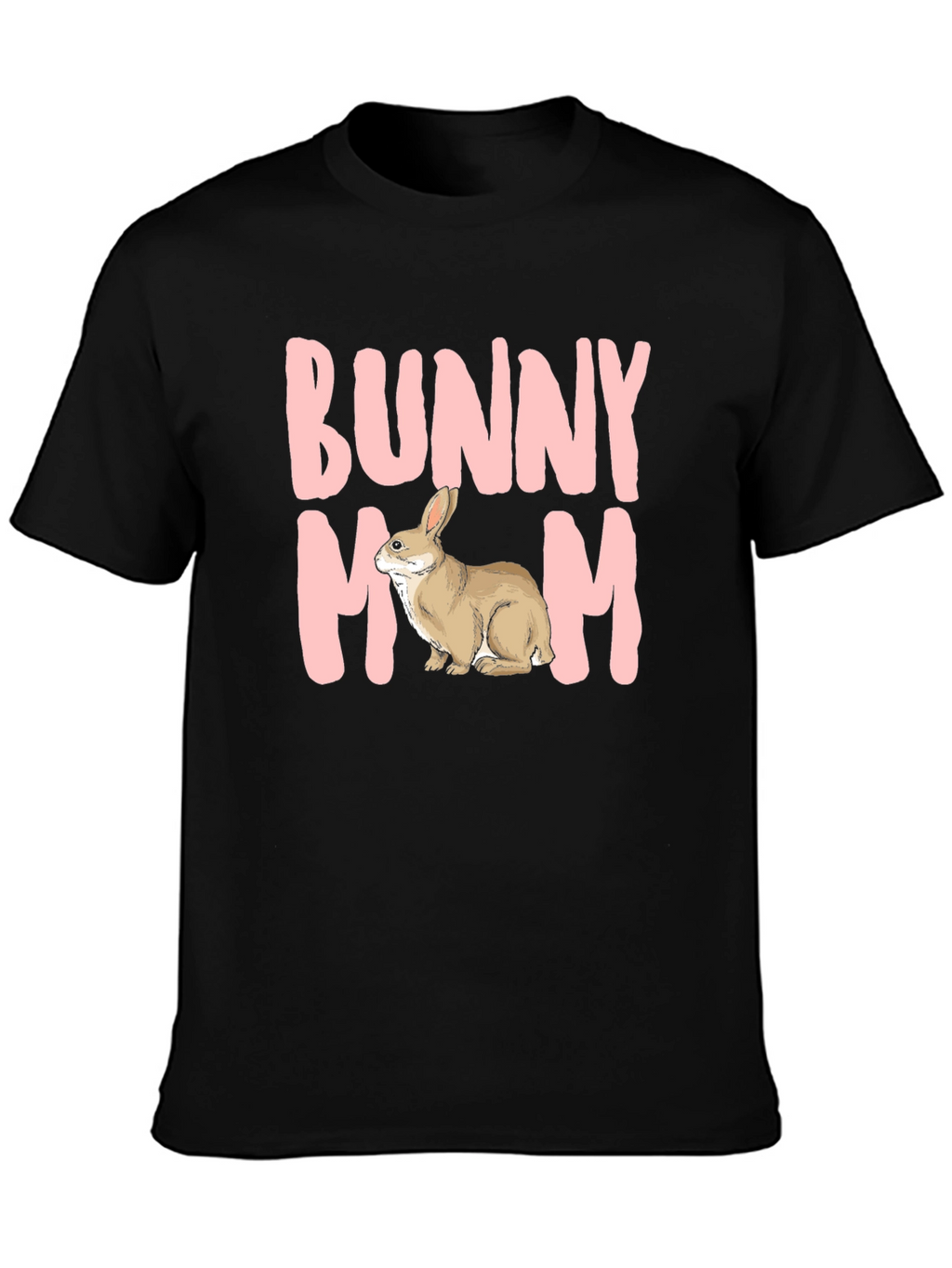 Bunny Mom T-Shirt - Cute Rabbit Graphic Tee