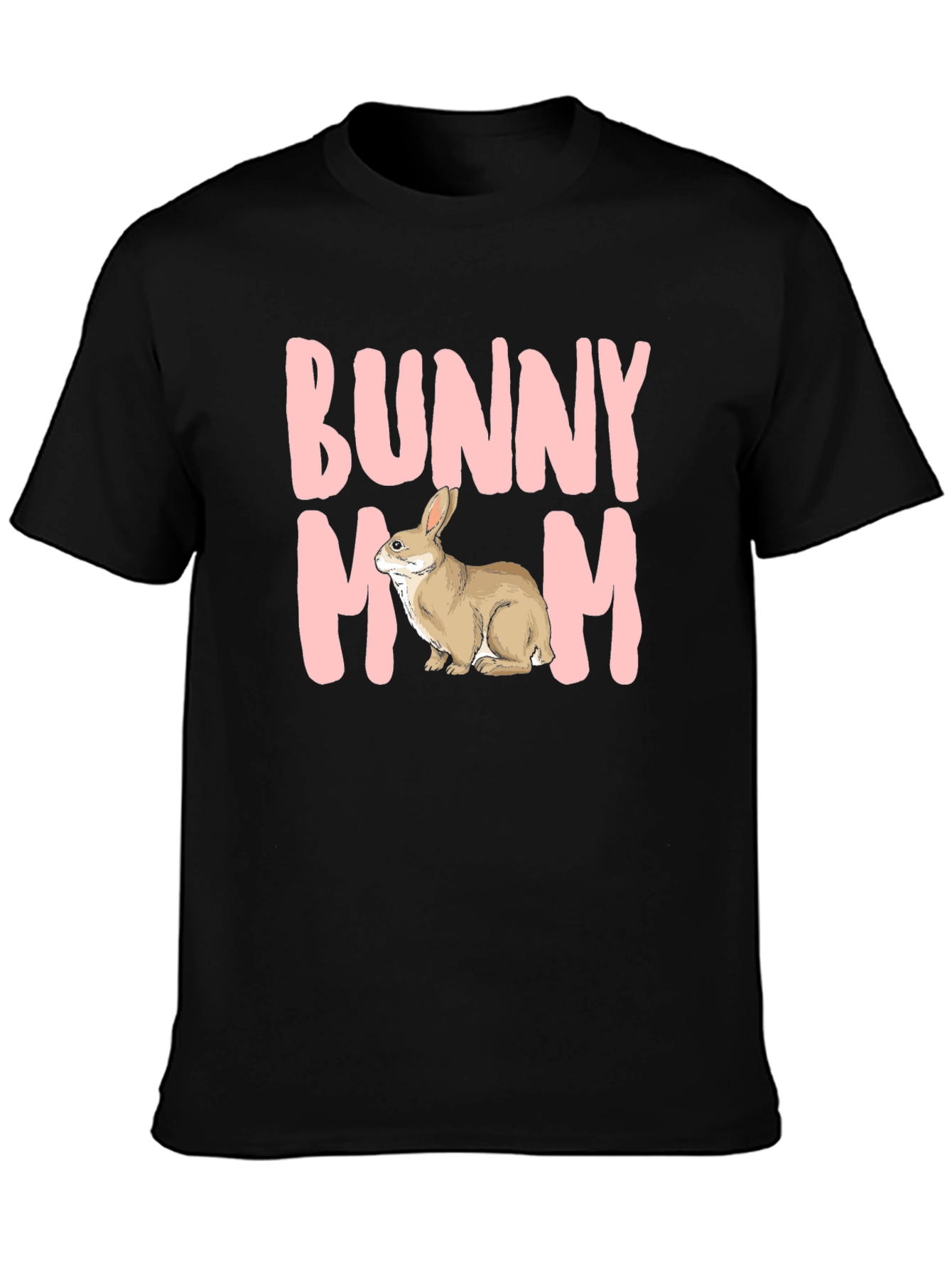 Bunny Mom T-Shirt - Cute Rabbit Graphic Tee
