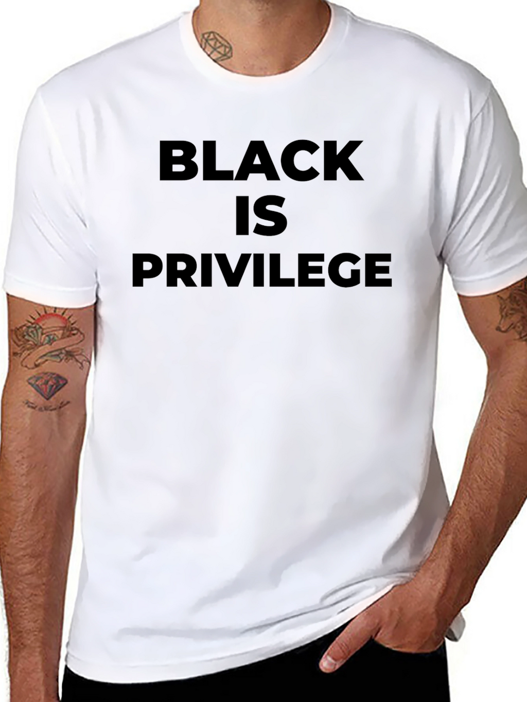 Black is Privilege Graphic Tee - Unisex