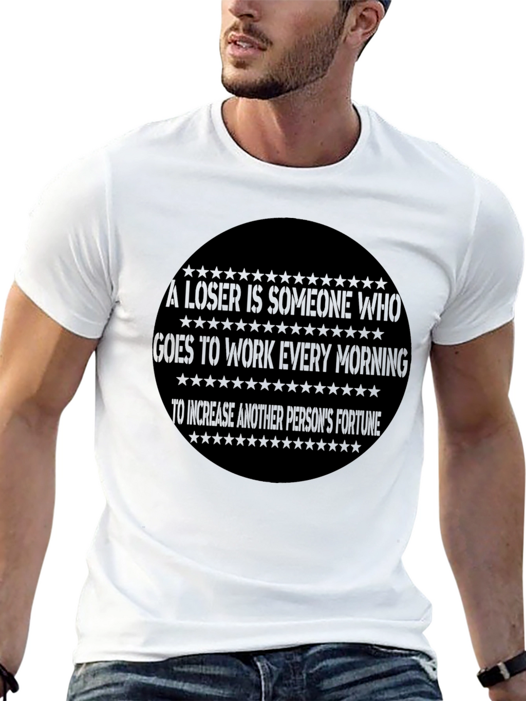 Motivational Tee: Loser Quote
