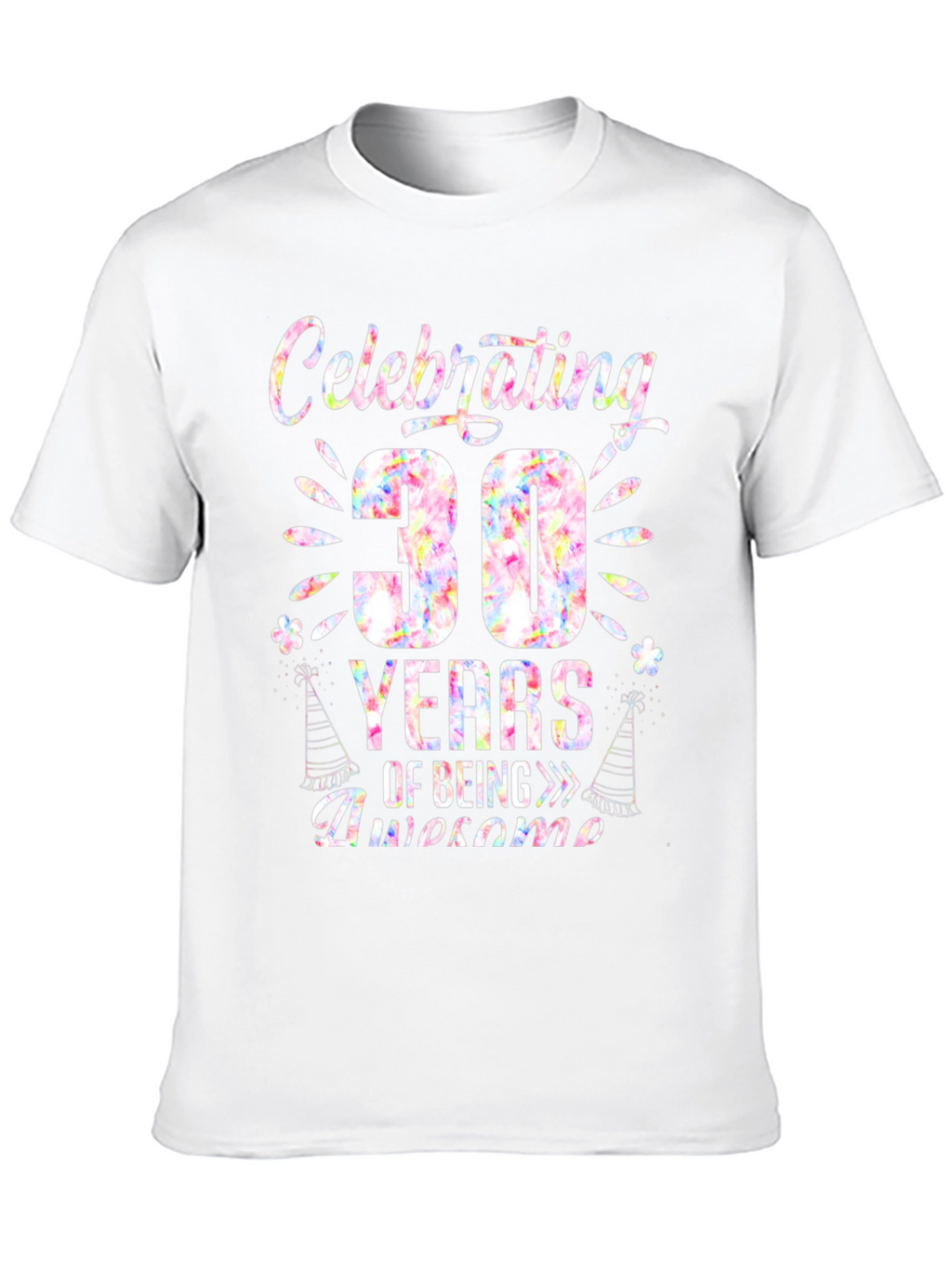 Celebrating 30 Years Awesome Birthday T-Shirt