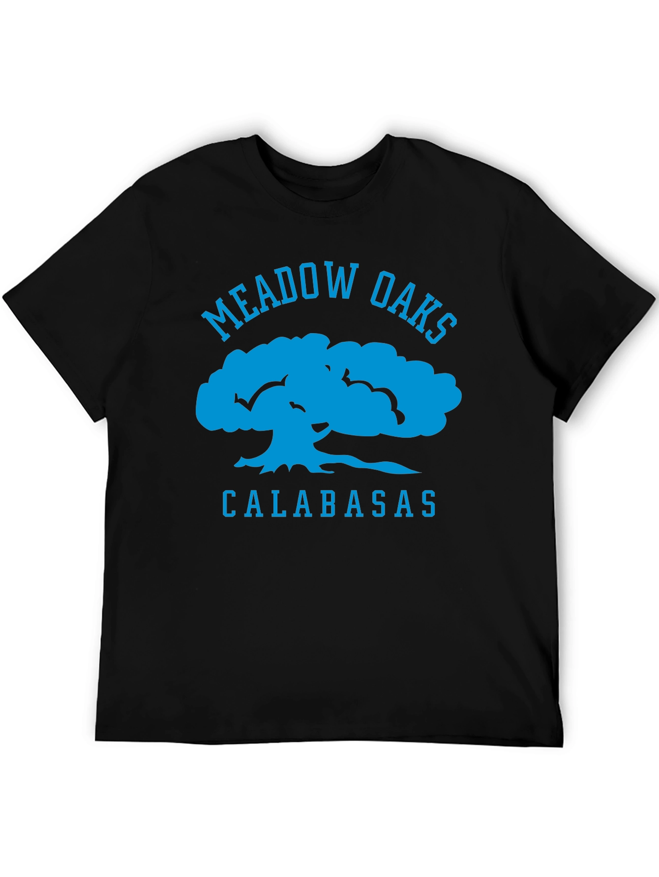 Meadow Oaks Calabasas Black Graphic Tee