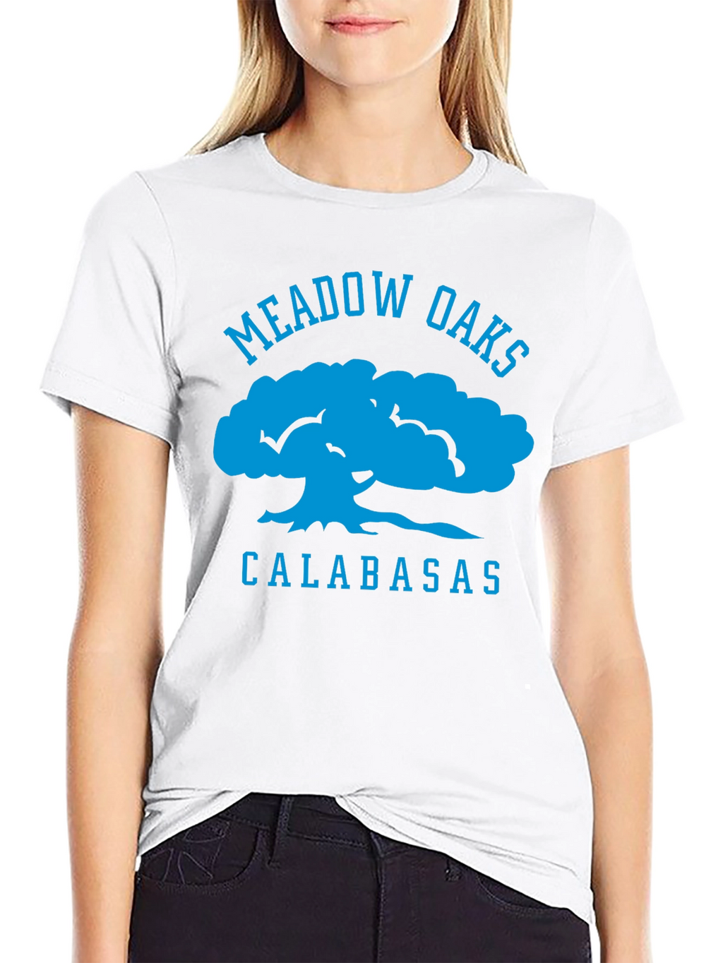 Meadow Oaks Calabasas Black Graphic Tee