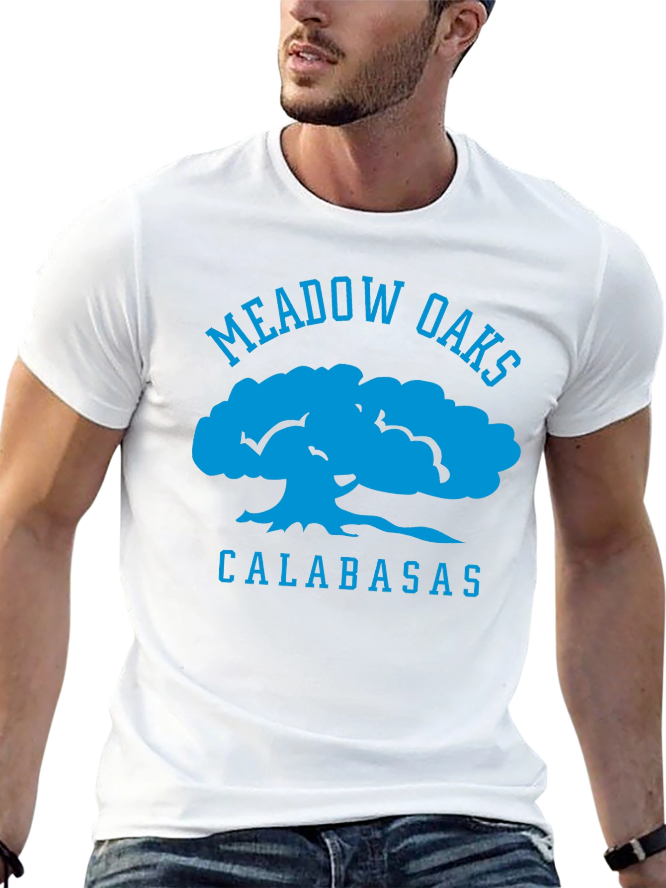 Meadow Oaks Calabasas Black Graphic Tee