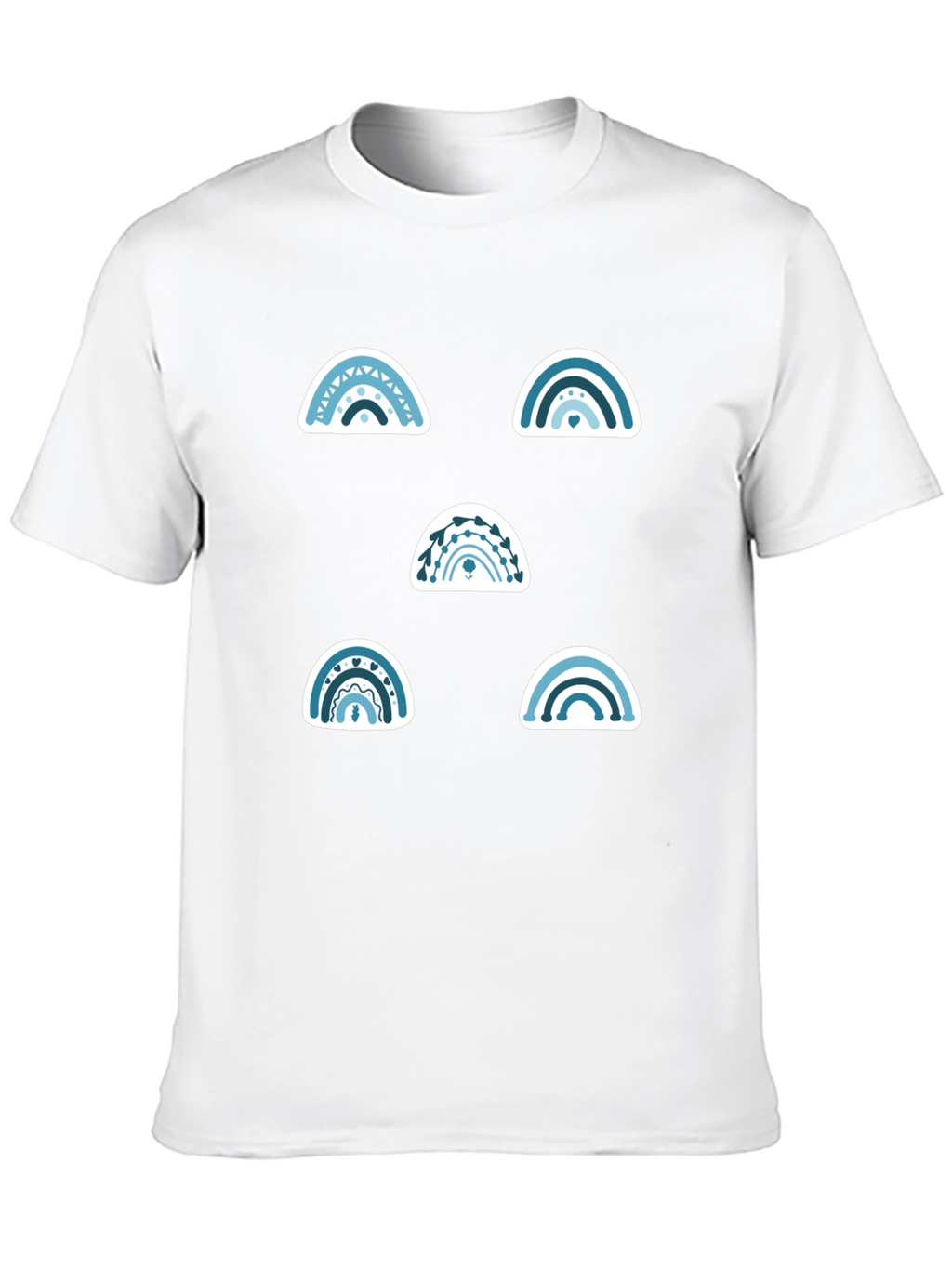 Rainbow Graphic Tee - Stylish Casual Wear
