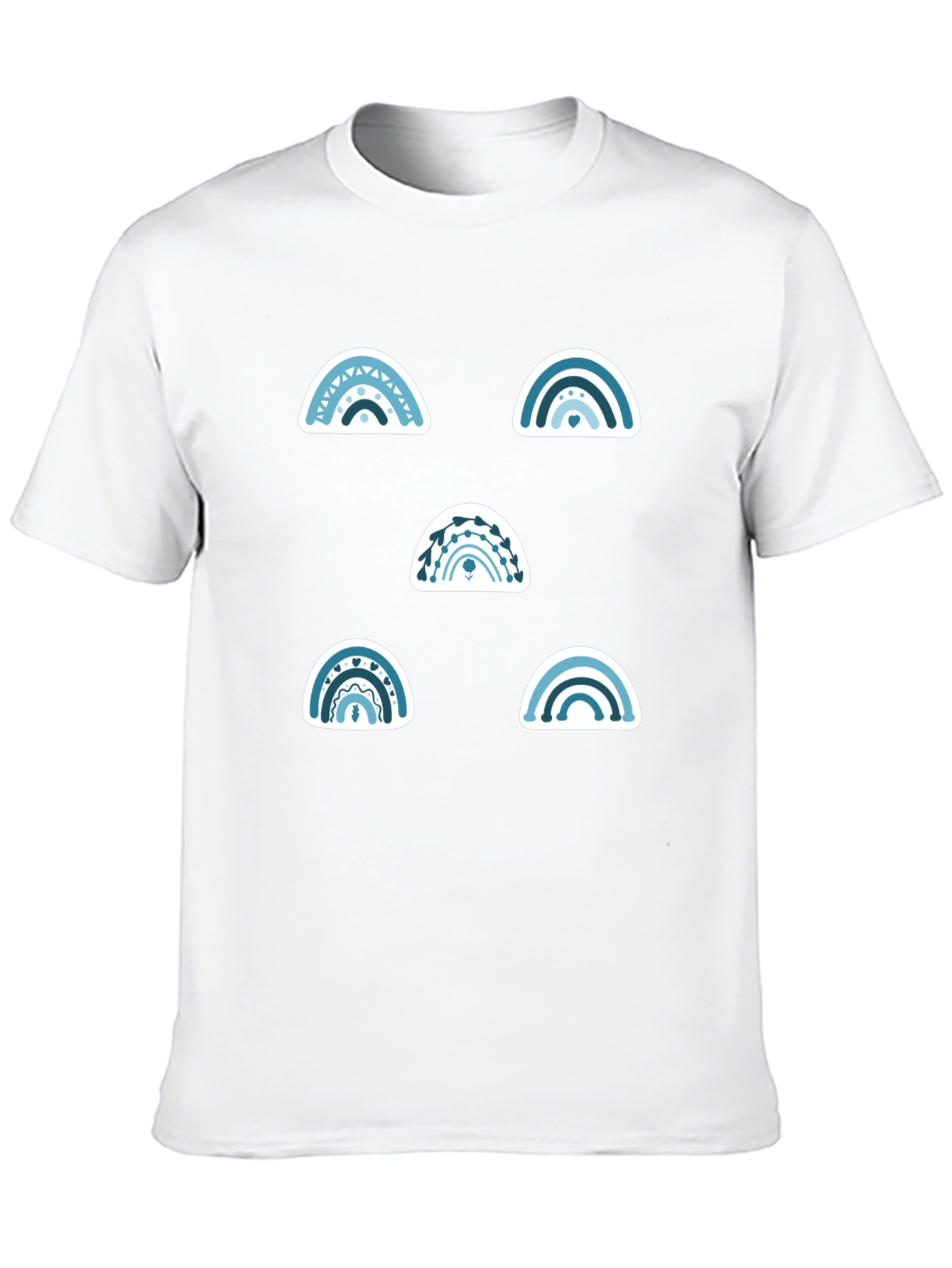 Rainbow Graphic Tee - Stylish Casual Wear