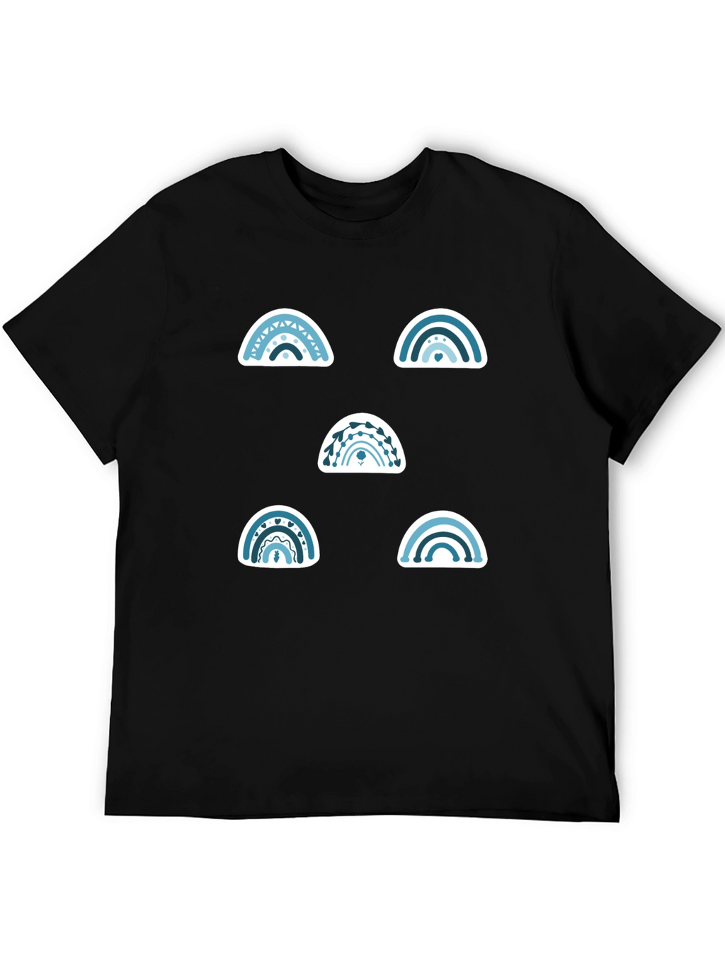 Rainbow Graphic Tee - Stylish Casual Wear