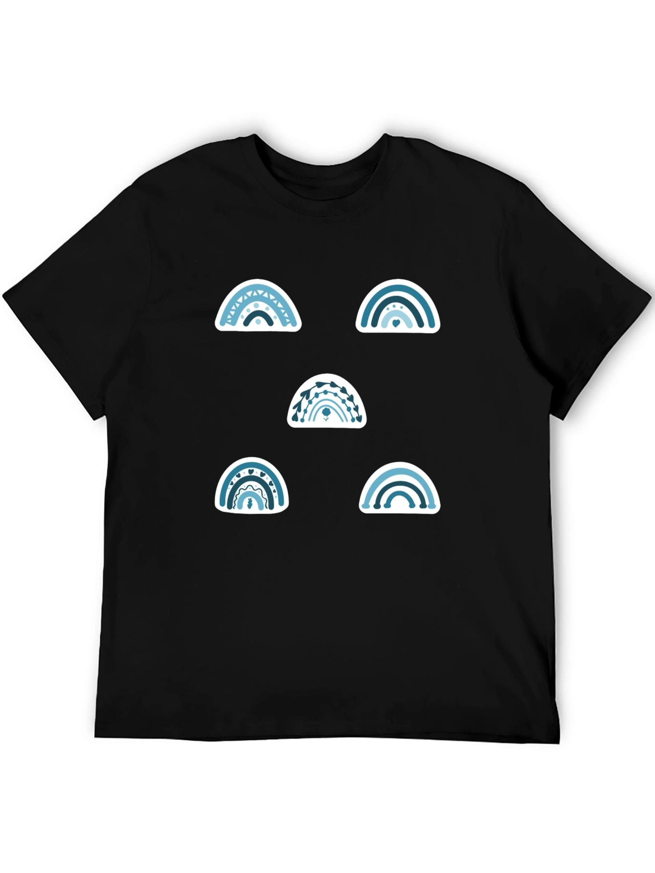 Rainbow Graphic Tee - Stylish Casual Wear
