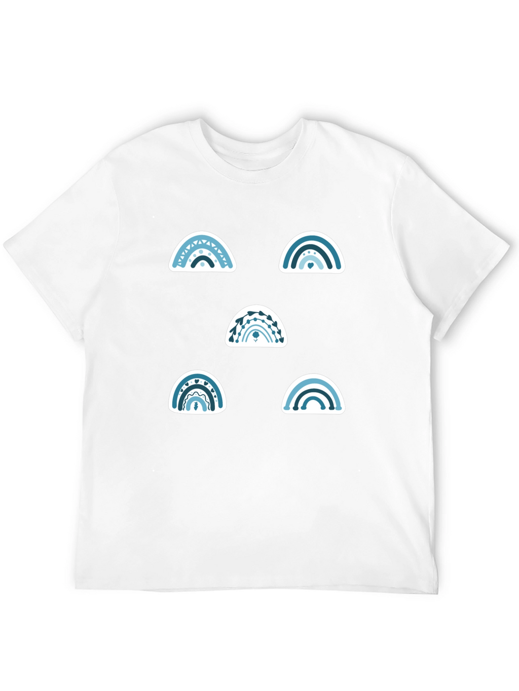 Rainbow Graphic Tee - Stylish Casual Wear