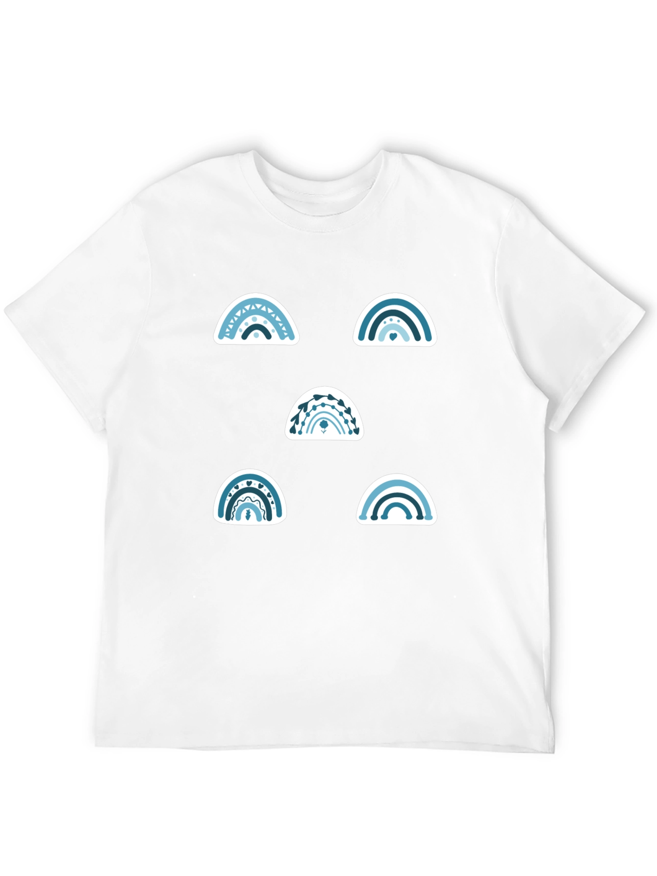 Rainbow Graphic Tee - Stylish Casual Wear