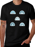 Rainbow Graphic Tee - Stylish Casual Wear