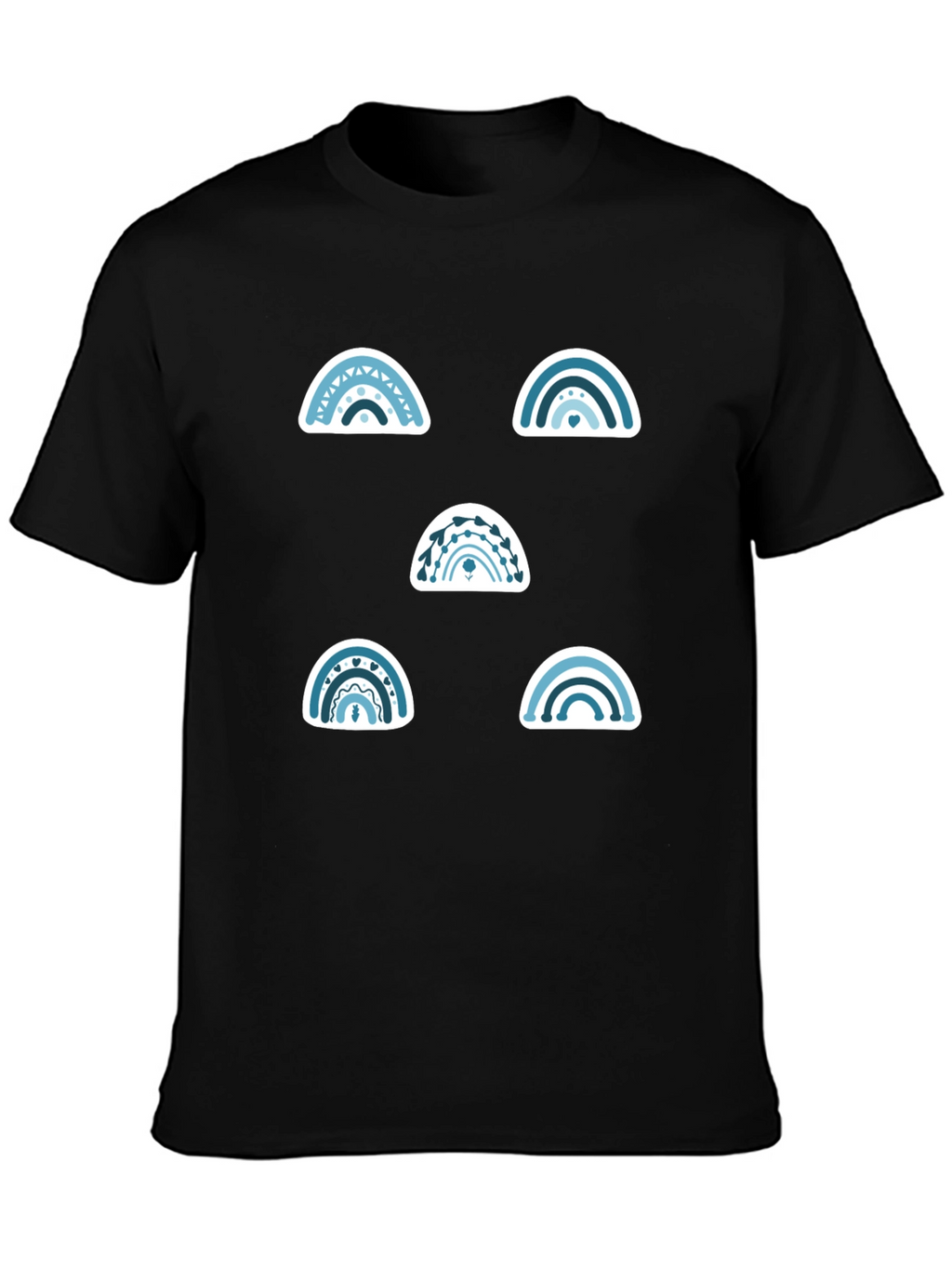 Rainbow Graphic Tee - Stylish Casual Wear