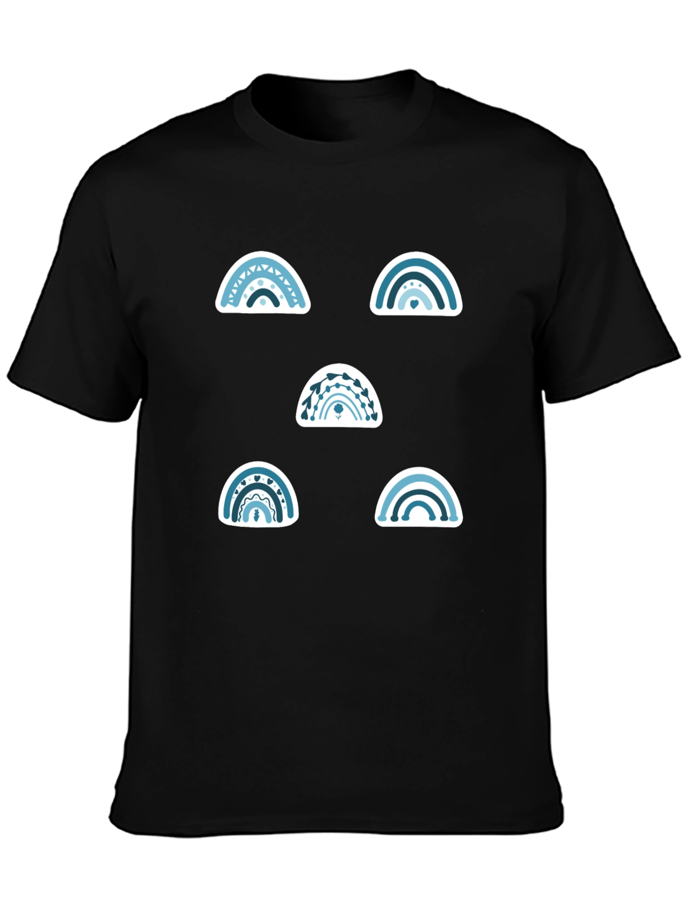 Rainbow Graphic Tee - Stylish Casual Wear