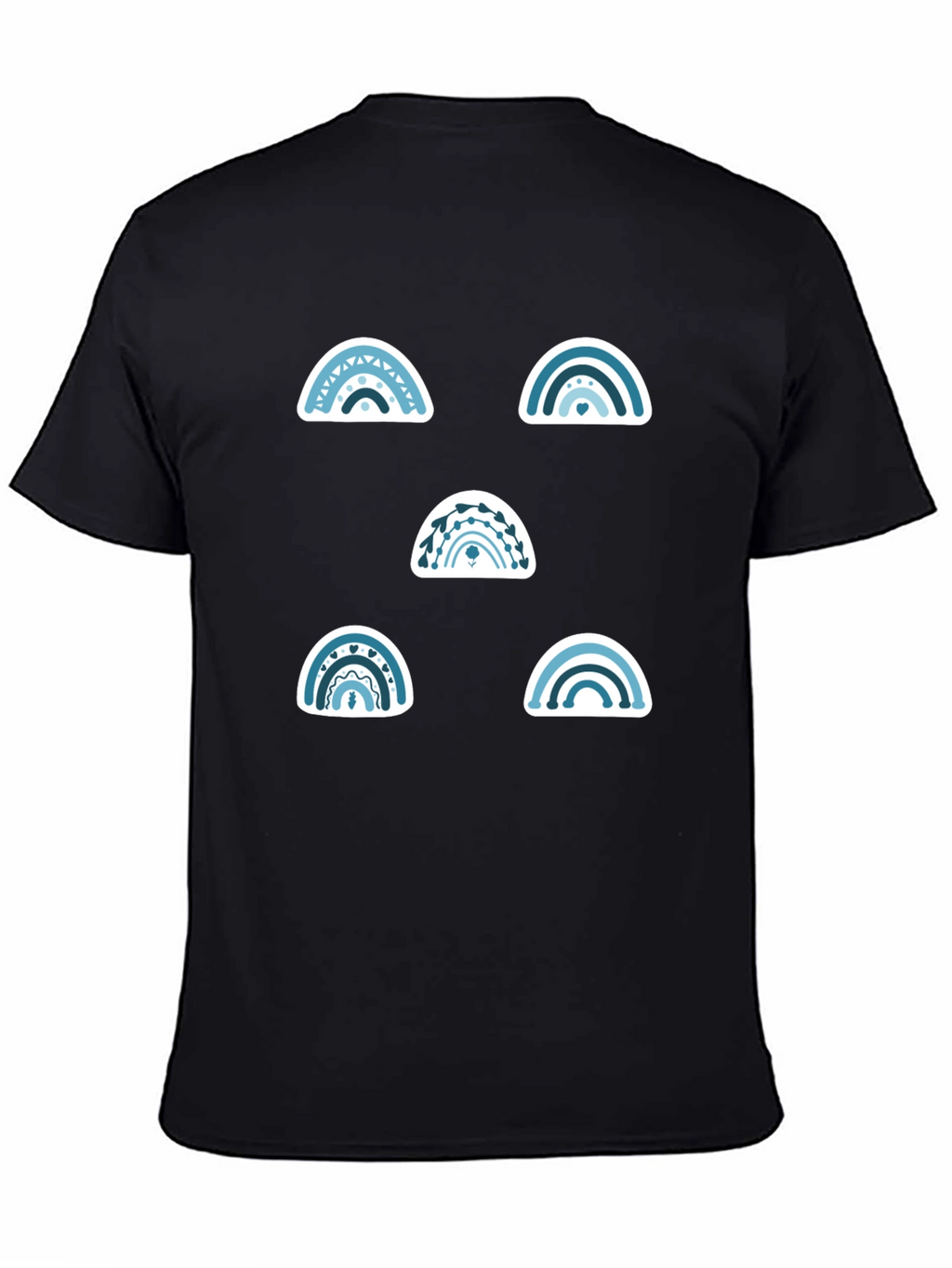 Rainbow Graphic Tee - Stylish Casual Wear