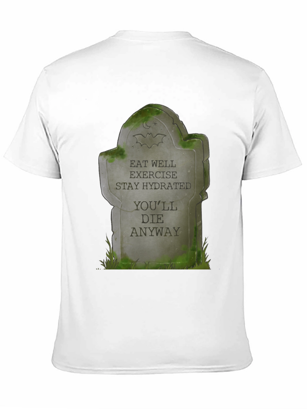 Eat Well Tombstone Graphic T-Shirt