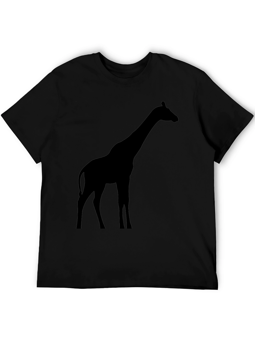 Giraffe Silhouette T-Shirt - Classic Crew Neck