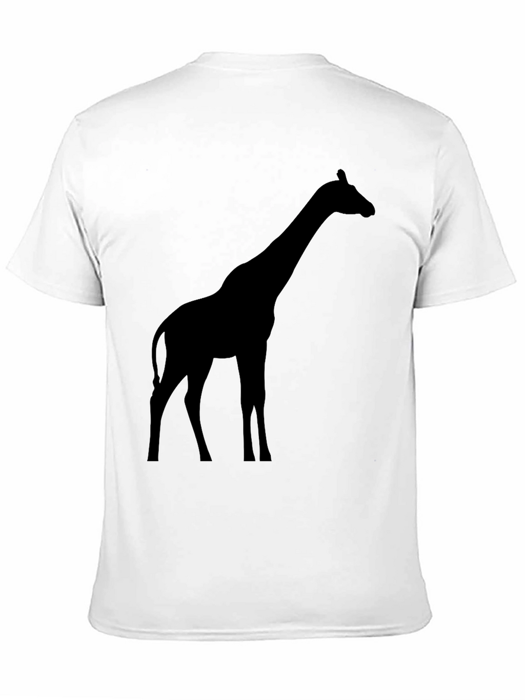 Giraffe Silhouette T-Shirt - Classic Crew Neck