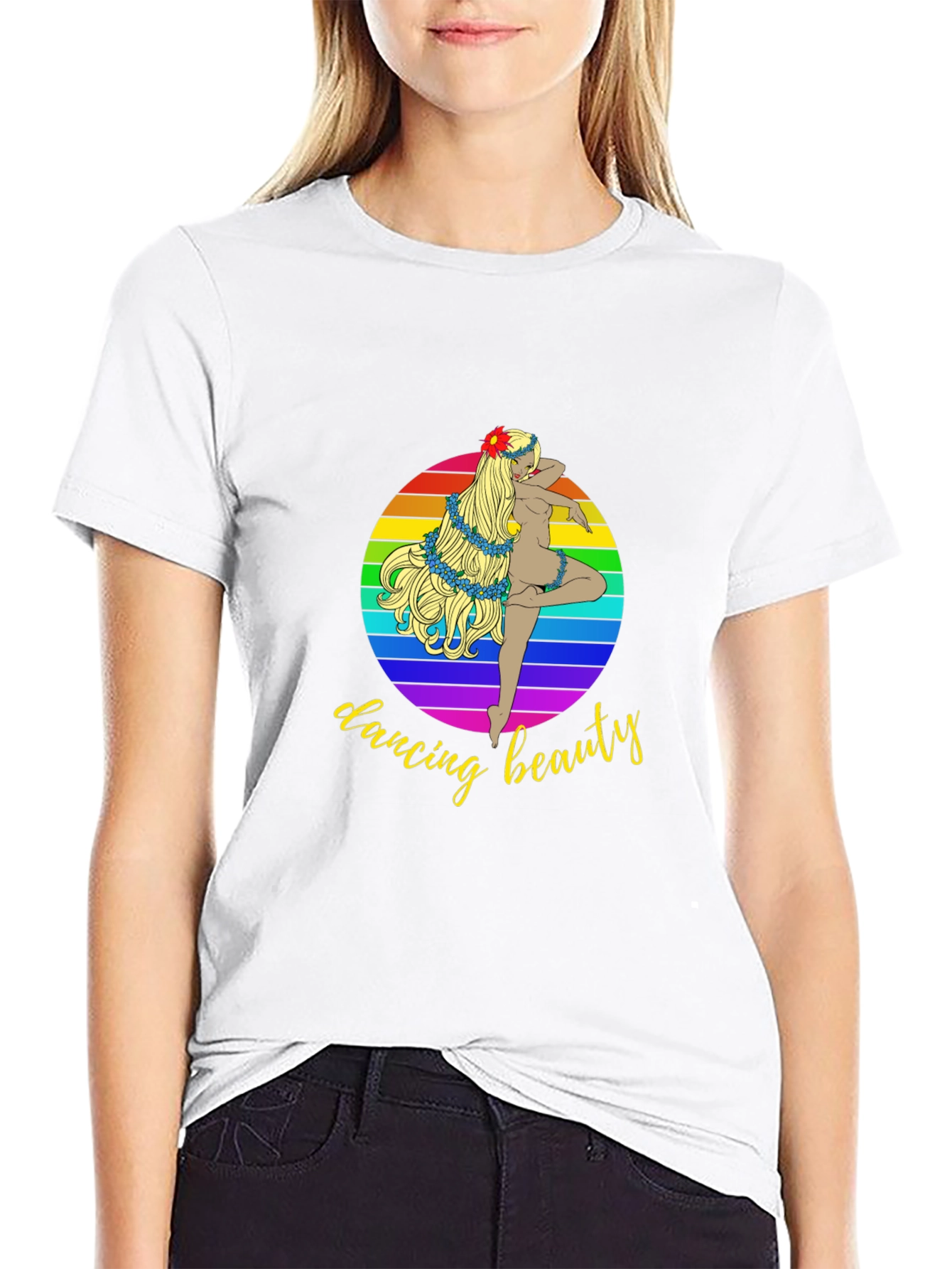 Dancing Beauty Graphic T-Shirt