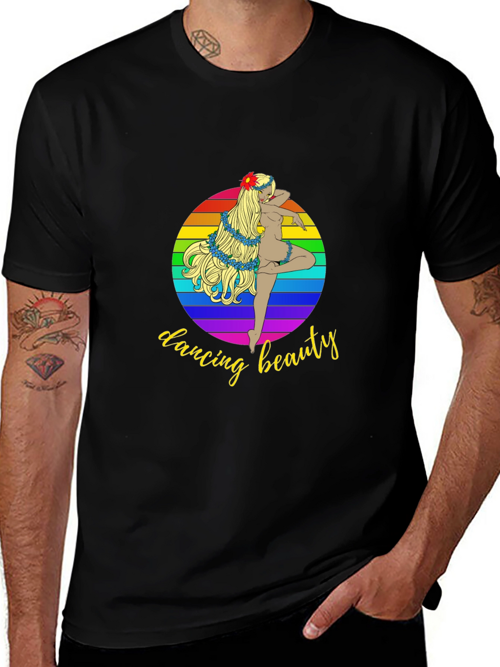Dancing Beauty Graphic T-Shirt