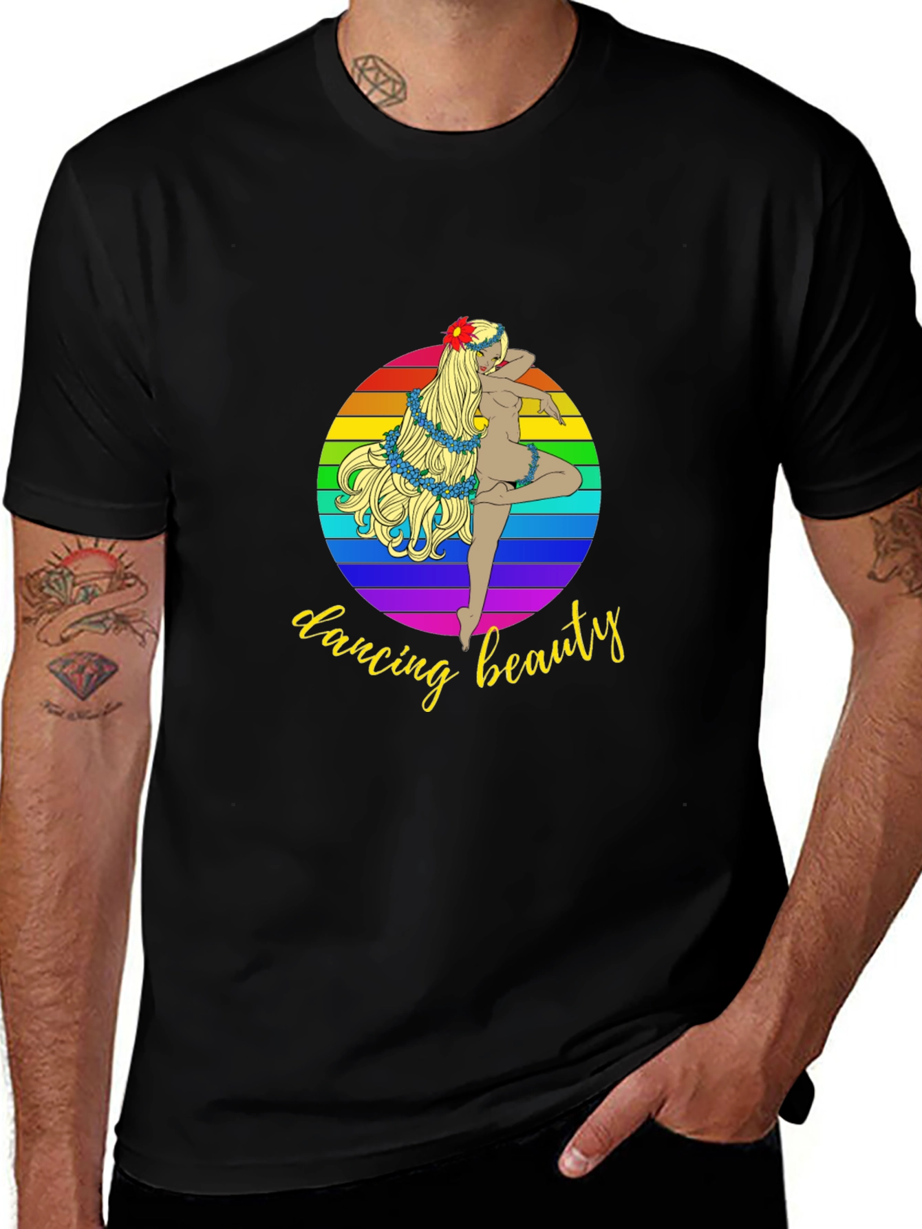 Dancing Beauty Graphic T-Shirt