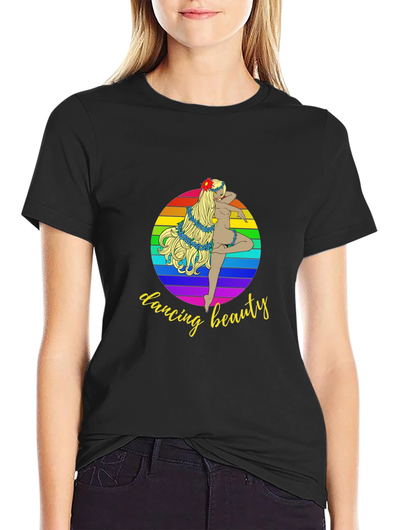 Dancing Beauty Graphic T-Shirt