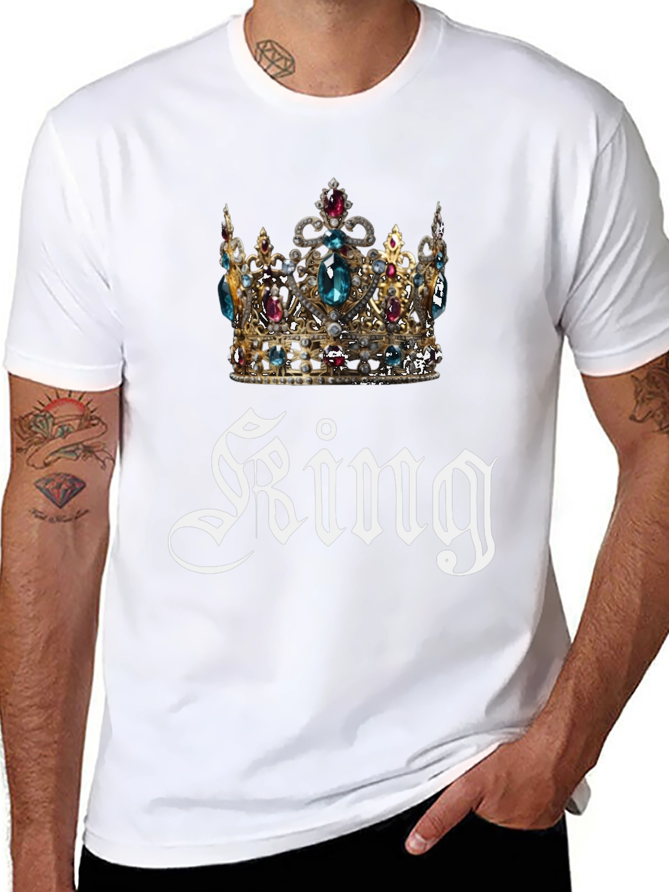 King Crown T-Shirt - Regal Style