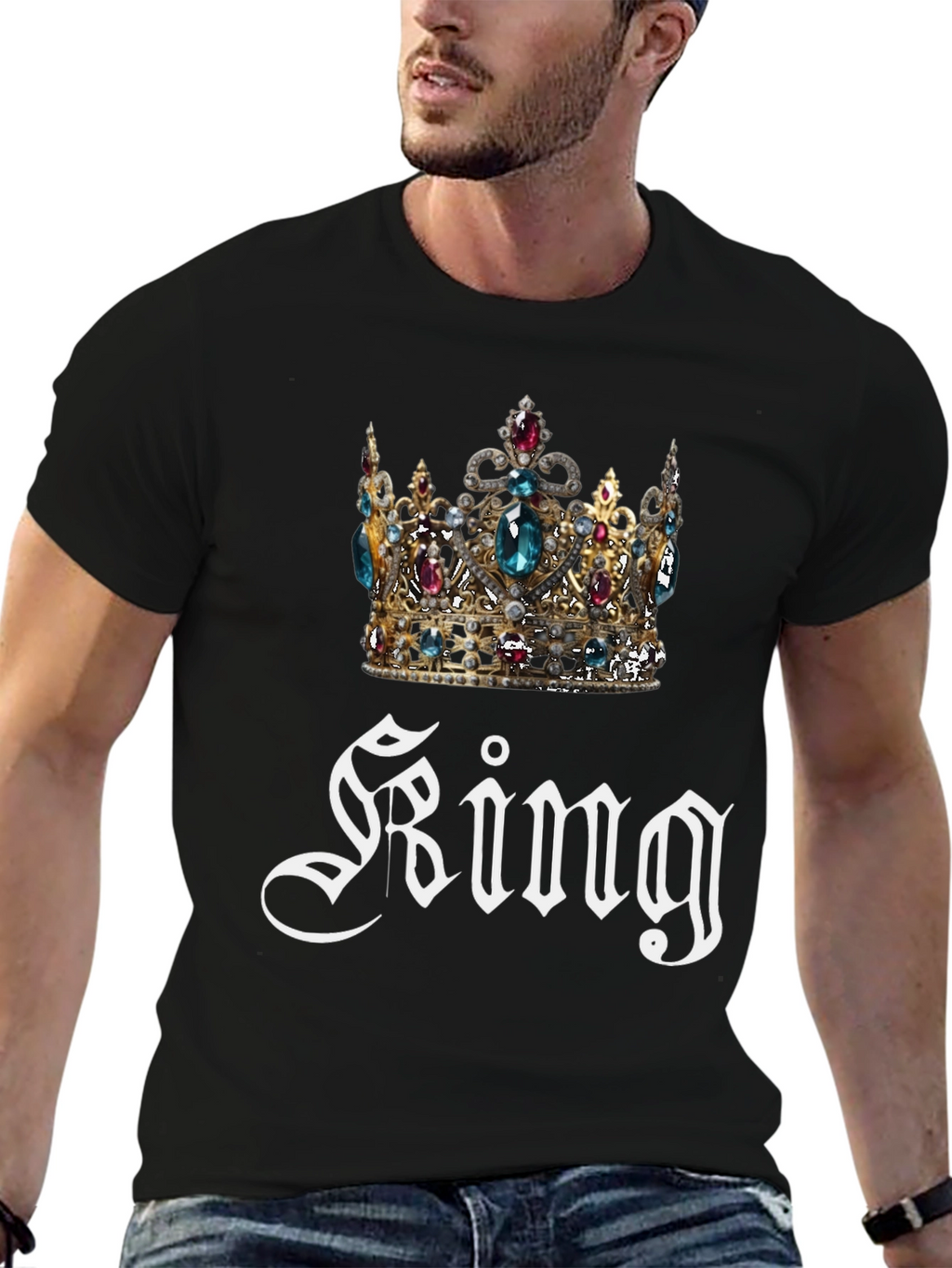 King Crown T-Shirt - Regal Style