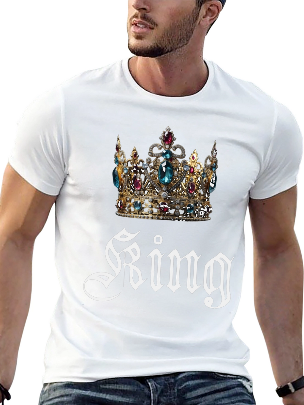 King Crown T-Shirt - Regal Style