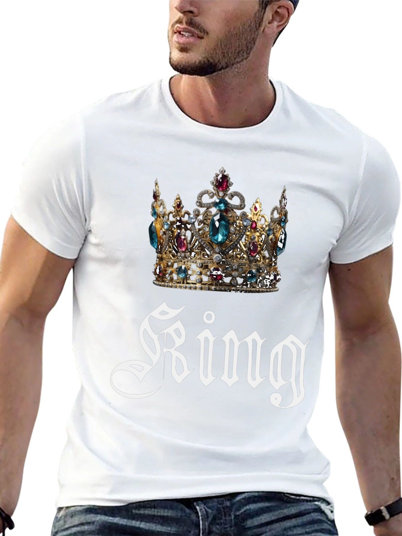King Crown T-Shirt - Regal Style