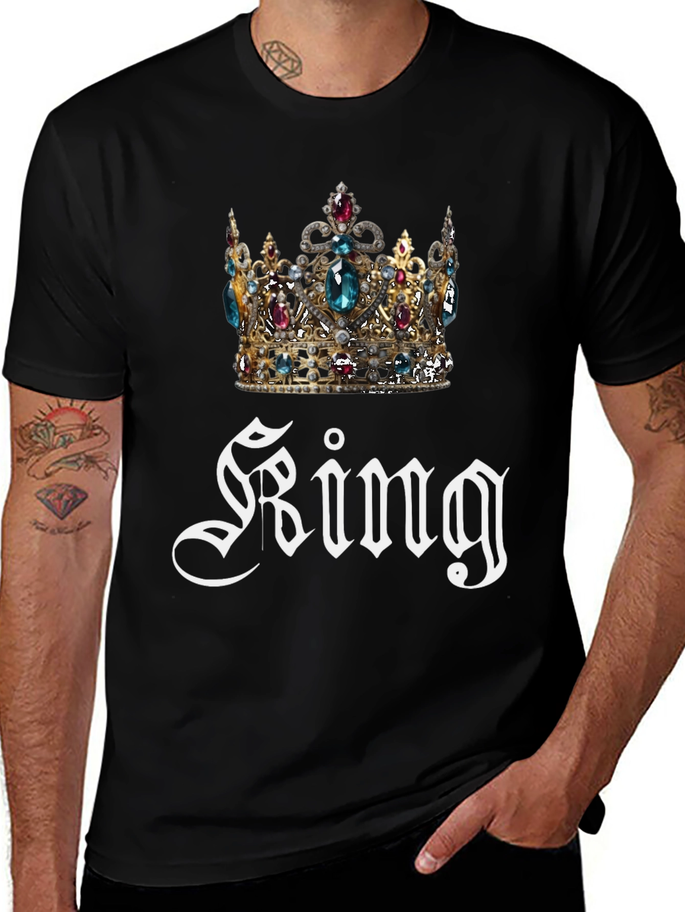 King Crown T-Shirt - Regal Style