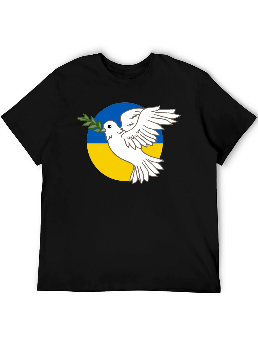 Ukraine Peace Dove T-Shirt - Support Ukraine