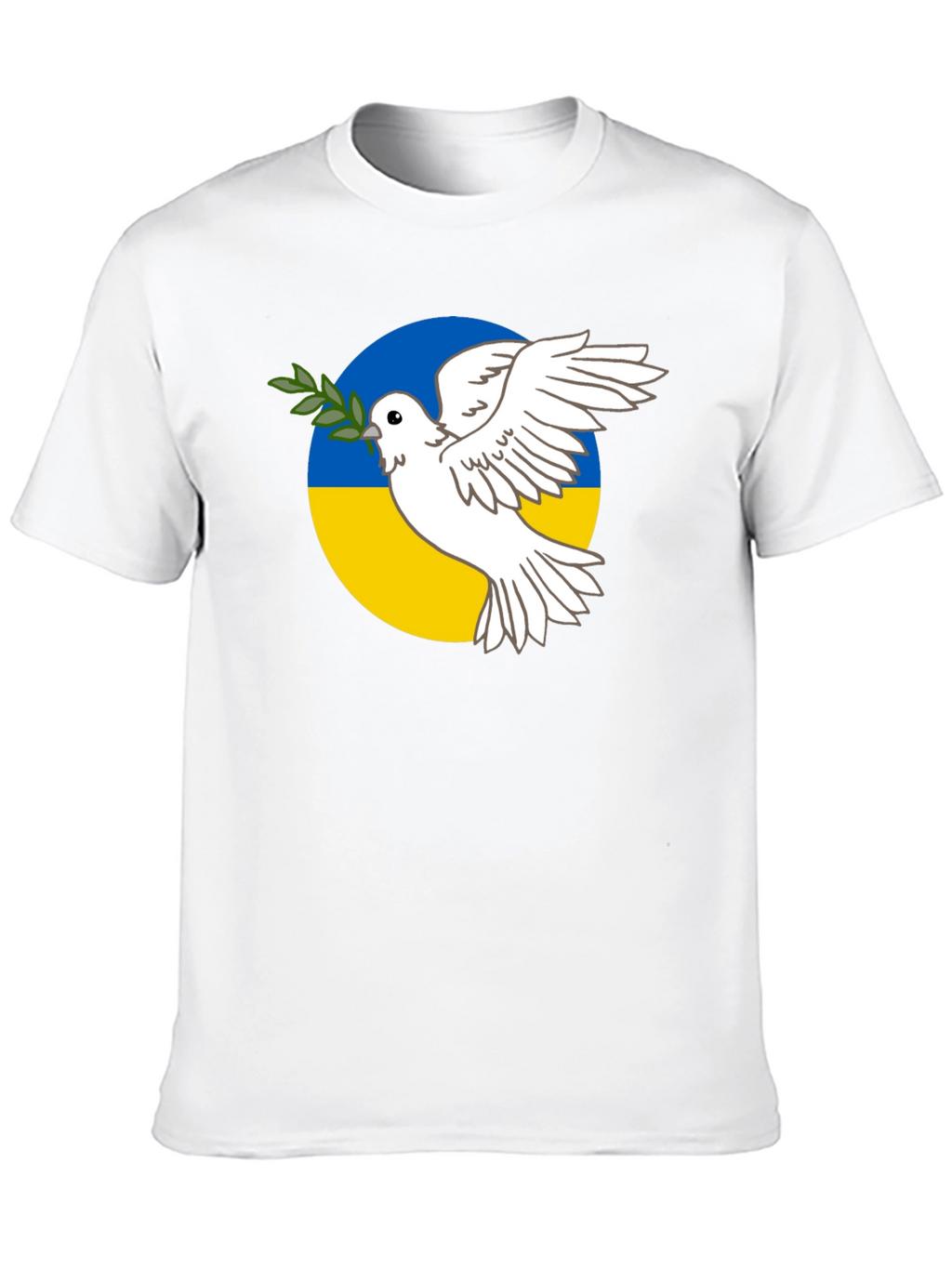 Ukraine Peace Dove T-Shirt - Support Ukraine