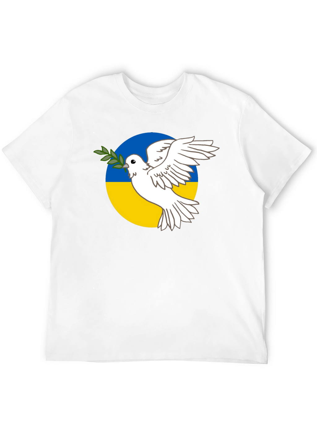 Ukraine Peace Dove T-Shirt - Support Ukraine