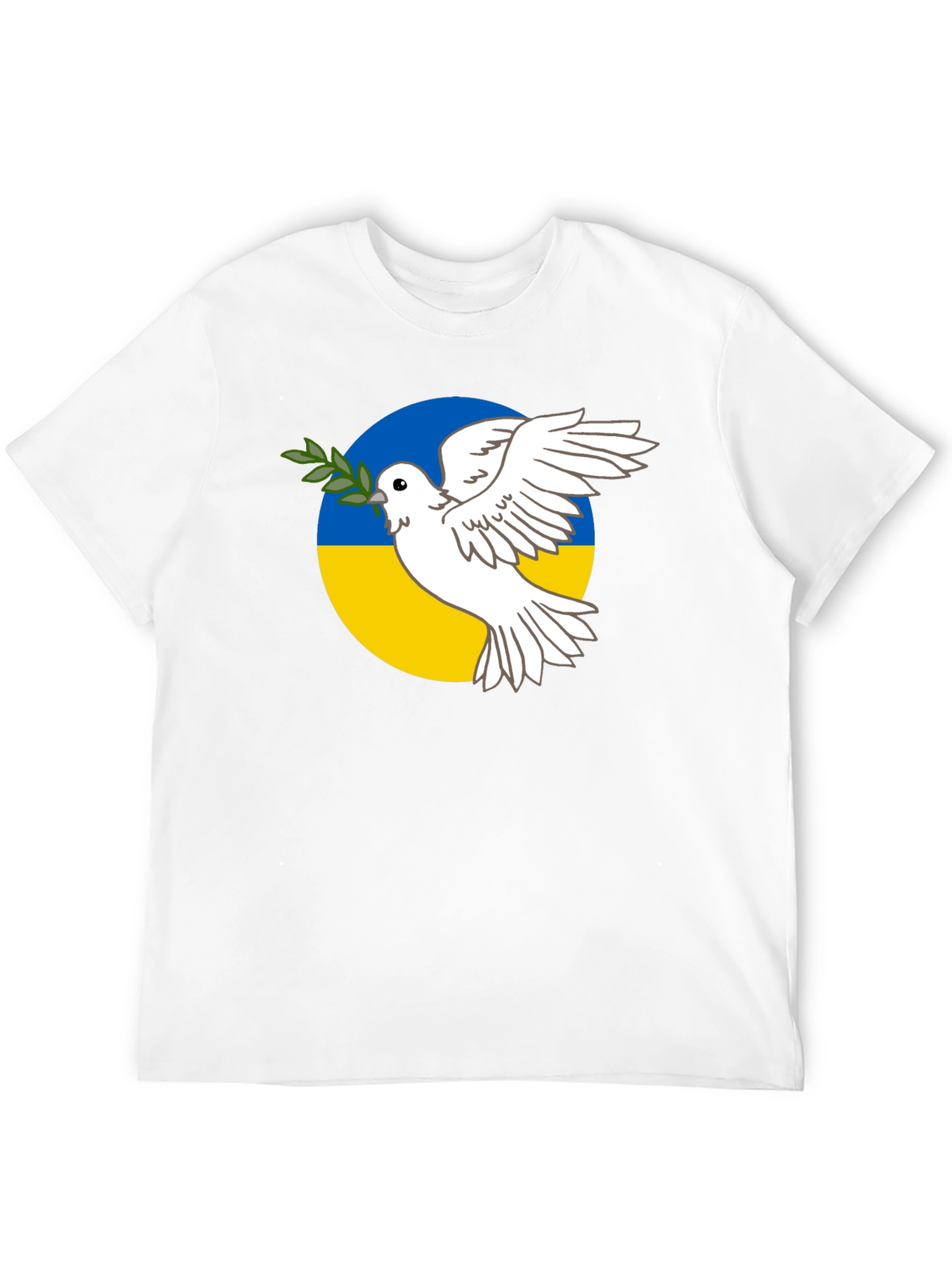 Ukraine Peace Dove T-Shirt - Support Ukraine