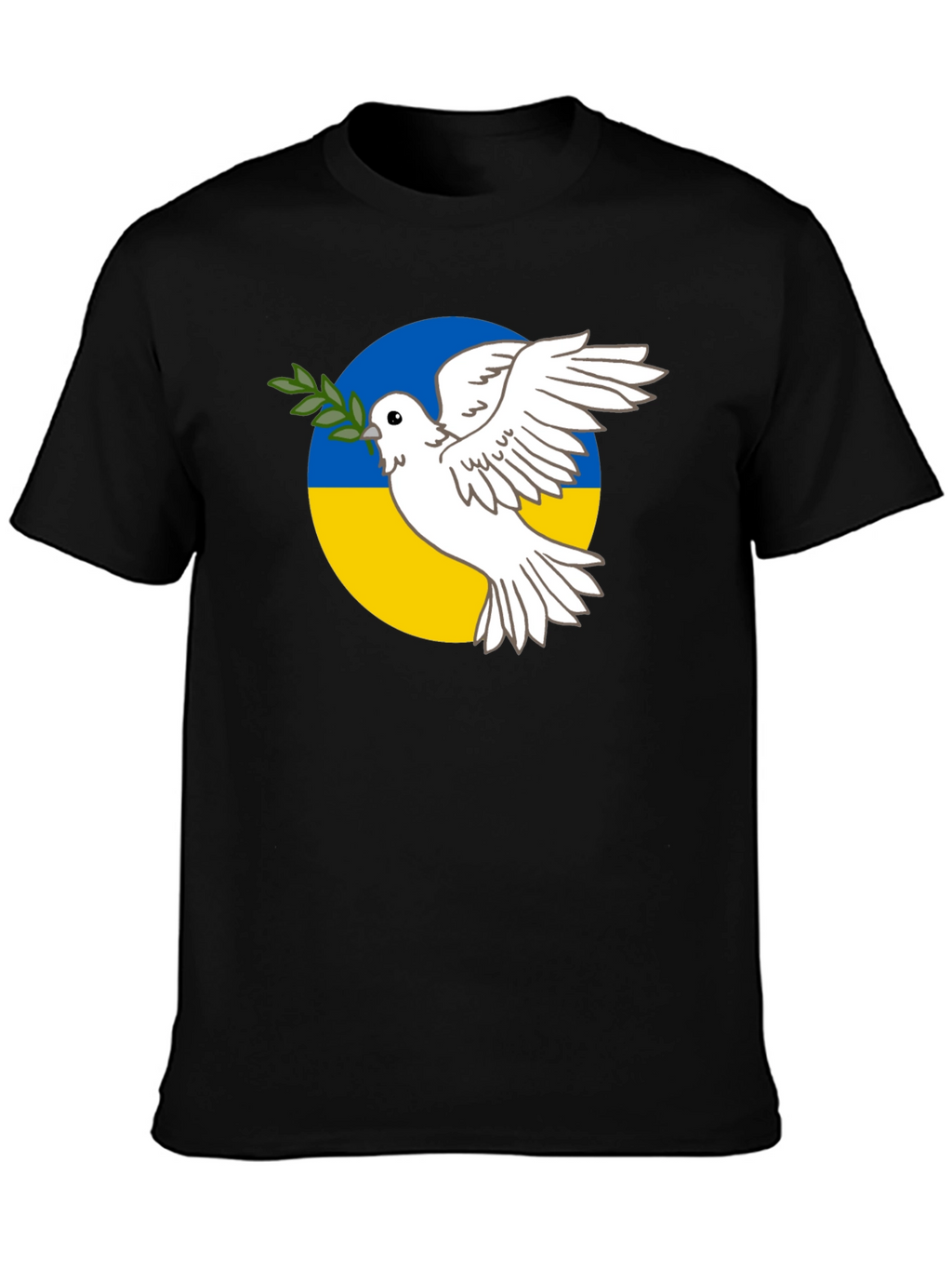 Ukraine Peace Dove T-Shirt - Support Ukraine