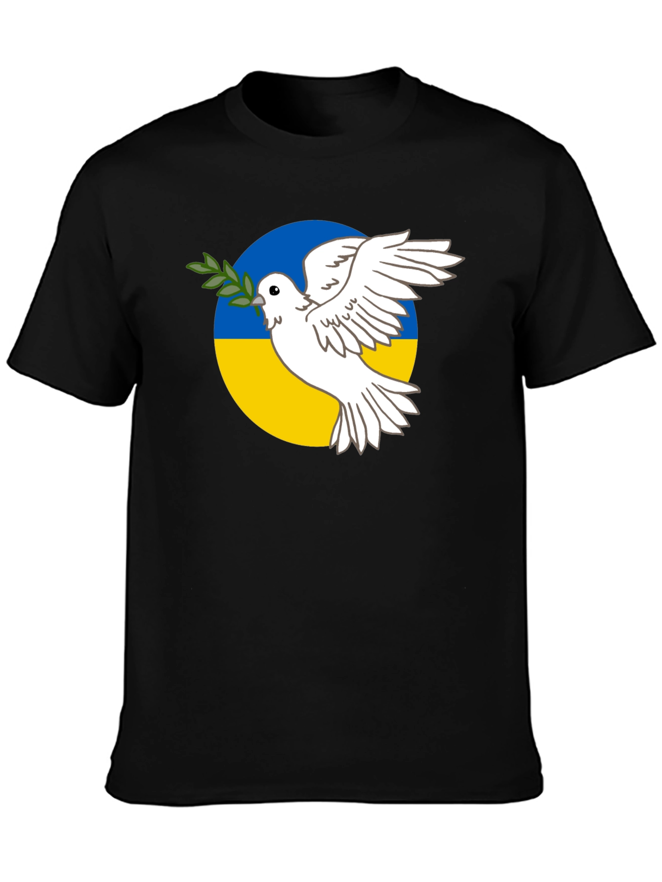 Ukraine Peace Dove T-Shirt - Support Ukraine